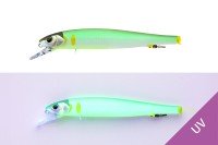 JACKALL Oroti Minnow Slim 104F 9.9g #UV Flash Ayu