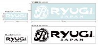 RYUGI ACS114 Ryugi Cutting Sticker White S