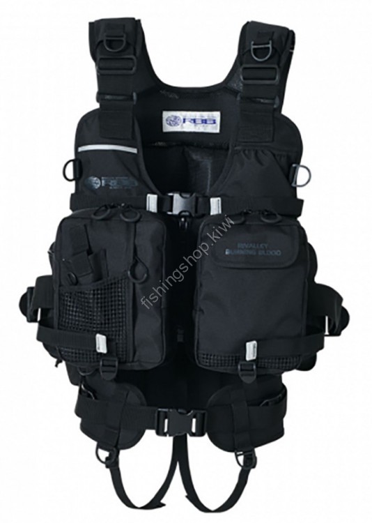 Rbb SOSHIN 8860 RBB WADING VEST VI BLK / BLACK