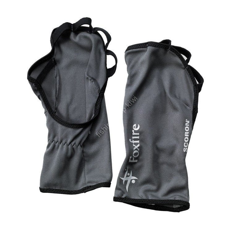 TIEMCO Foxfire SC Easy Hand Cover (Charcoal) L