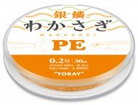 TORAY GinRin Wakasagi PE [Orange] 30m #0.25 (2.3kg)