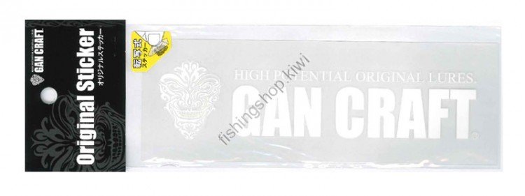 GAN CRAFT Original Transfer Sticker S #02 White