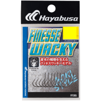 HAYABUSA Finesse Wacky [Black Nickel] #1 (7pcs)