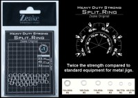 ZEAKE Heavy Duty Strong Split_Ring #1 (32pcs)