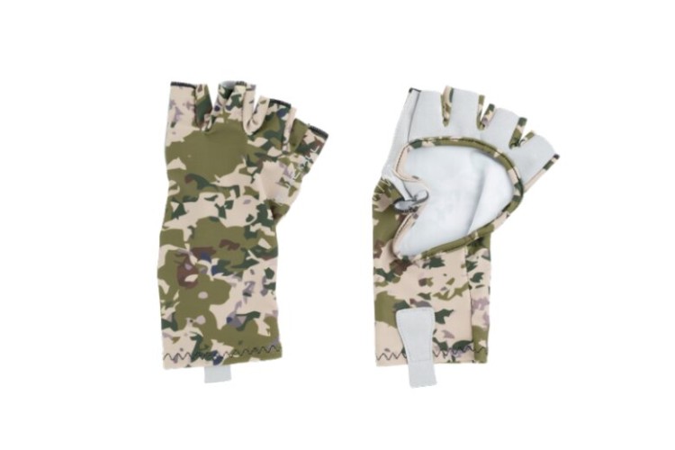 JACKALL Cool Touch UV Cut  Gloves [Sand Camouflage] M