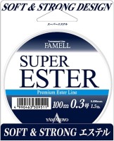 YAMATOYO Fishing Line Famell Super Ester [Clear] 100m #0.4 (2lb)