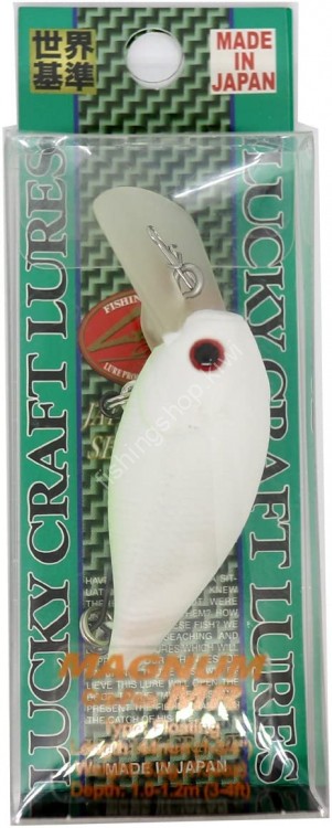 LUCKY CRAFT Magnum Cra-Pea MR #Mat White