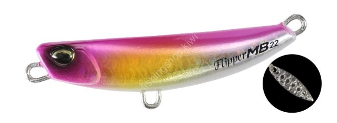 DUO Beach Walker Flipper 49mm MB22 #GYA0732 UV Pink Sunrise GB