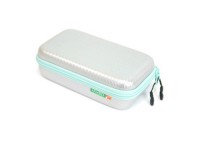RODIO CRAFT Carbon Changer Wallet #09 Silver/RCxRC Turquoise Logo