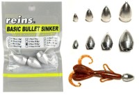 REINS Basic Bullet Sinker 3/8oz (10.5g) 3pcs