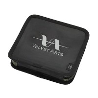 VELVET ARTS Spoon Wallet Large Slim #Black x Black