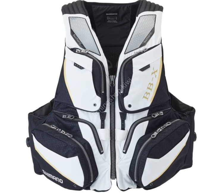 SHIMANO VF-110V Limited Pro Floating Vest (BB-X White) M
