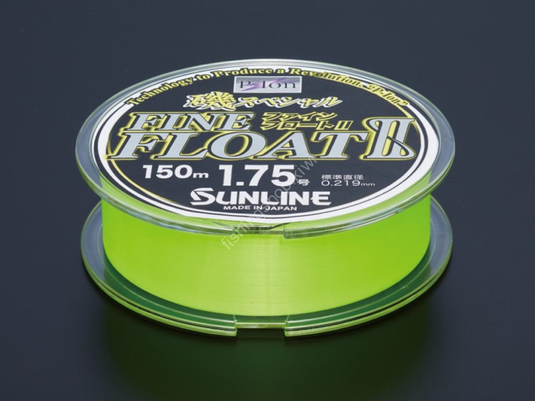 SUNLINE Iso Special Fine Float II [Vivid Yellow] 150m #2 (8lb)