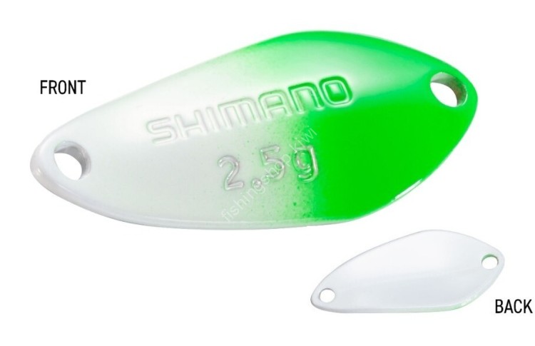 SHIMANO TR-218Q Cardiff Search Swimmer 1.8g #002 White Green