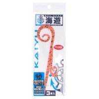 KAIYU Silicone BOGGY Necktie Alien Curly #IS Orange Dot Gold
