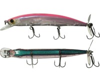 HIDE-UP HU Minnow 111FS 13g (Floating Swisher) #92 Haraguro Wakasagi