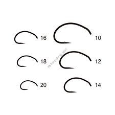 GAMAKATSU C12 [Matte Black] #14 (20pcs)