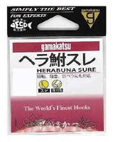 GAMAKATSU Herabuna Sure Rose [Brown] #2 (18pcs)