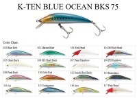 TACKLE HOUSE K-ten Blue Ocean BKS75 #102 Marine Blue