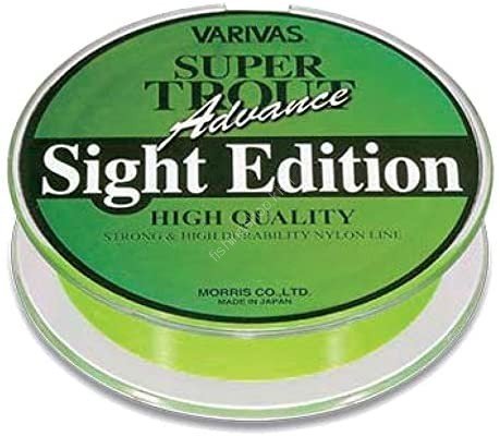 VARIVAS Super Trout Advance Sight Edition [Lightning Green] 150m #2 (8lb)