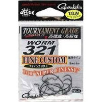 GAMAKATSU Worm 321 Fine Custom #5 (8pcs)