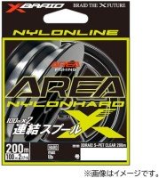 YGK Xbraid Area Nylon Hard [Clear] 200m #0.8 (3.2lb)