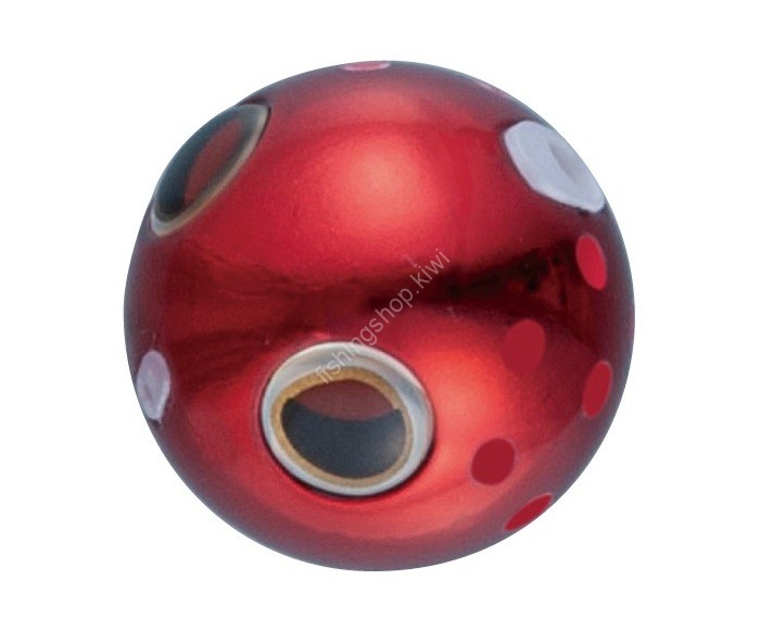 GAMAKATSU Luxxe 19-280 Ohgen "Tai Rubber Q II" Sinker 45g #21 Double Red