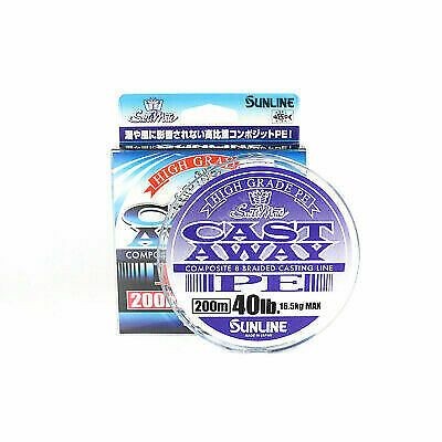 SUNLINE SaltiMate Cast Away PE [Pearl Blue] 200m #3 (40lb)