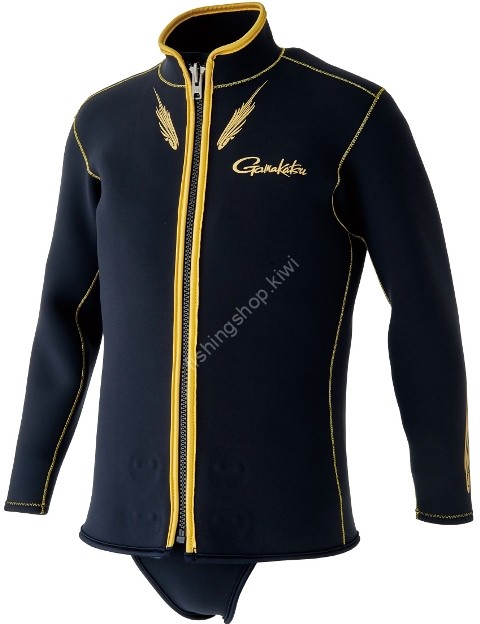 GAMAKATSU GM5823 CR Jacket 2.0mm Thickness (Black) Order Size