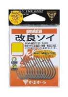 GAMAKATSU Kairyo Soi Ring Eye [Nano Smooth Coat] #18 (8pcs)