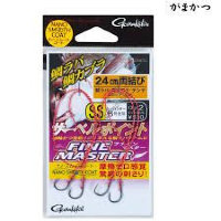 GAMAKATSU Saber Point Fine Master w/Double Knot Thread 3S (2pcs)