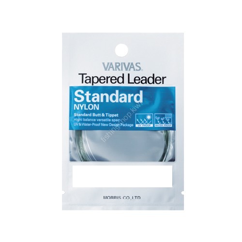 VARIVAS Tapered Leader Standard Nylon 9ft 6X