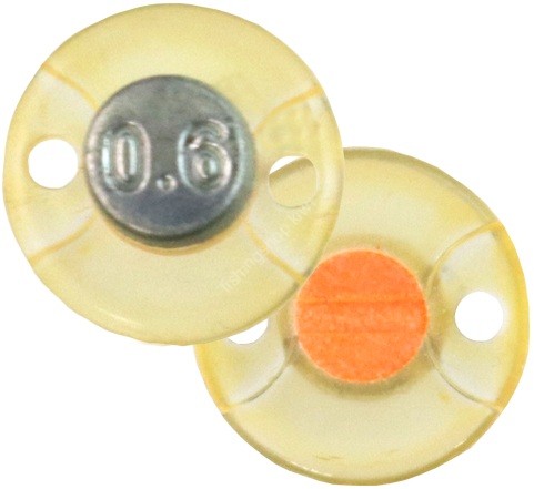 TIMON Bung 0.6g #186 Syobokure Clear Orange