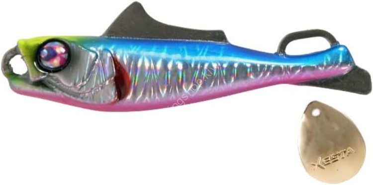 XESTA Ebiran Blade 40g #224 CHBPIW Blue Pink Chart Head