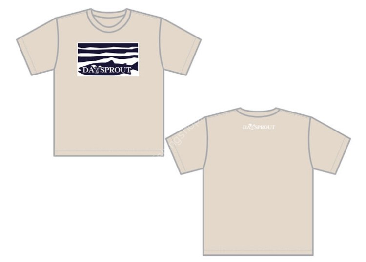 DAYSPROUT T-shirt Size XXL #445 Light Beige