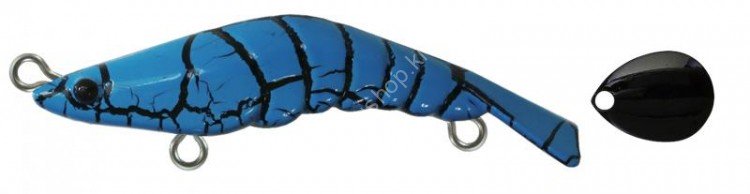 ZIP BAITS ZBL Zoea 49S Blade #198 Turquoise (Black Blade)