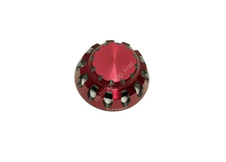 SLP WORKS Daiwa Spinning Handle Cap S II #Red