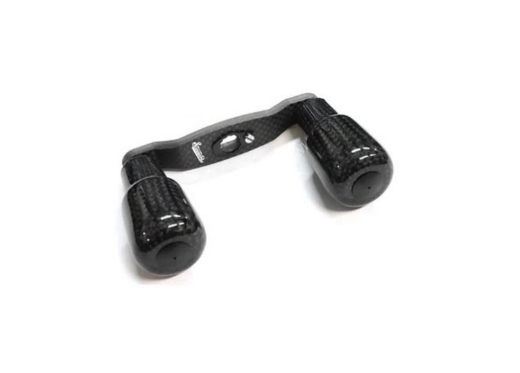 STUDIO COMPOSITE RC-SC EX Plus World Breaker Rubber Coating Knob with Senna Nut 102mm #Black