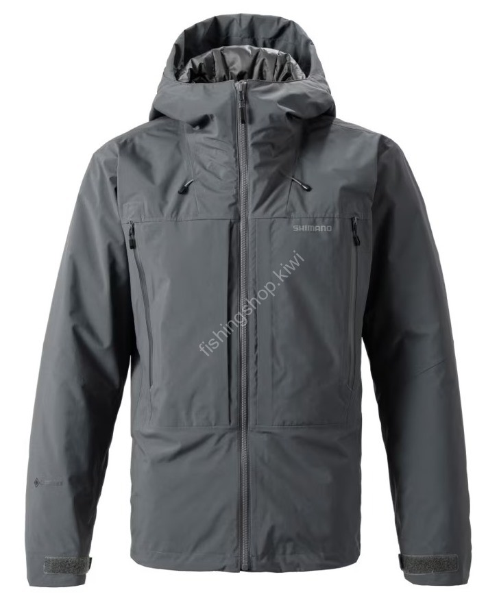 SHIMANO BB-X GORE-TEX フィッシングジャケット SHIMANO RB-032W Gore-Tex Insulation Rain Jacket (Blue Charcoal) XL