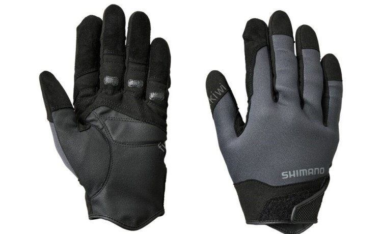 SHIMANO GL-030W Titanium Alpha Rockshore Gloves (Charcoal) XL