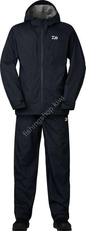 DAIWA DR-3324 Rainmax Compact Rain Suit (Black) L