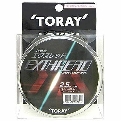 TORAY Bawo Exthread Fluoro [Natural] 150m (2.5lb)