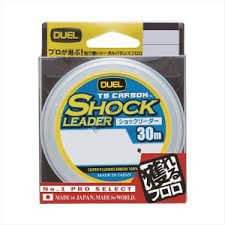 DUEL TB Carbon Shock Leader 30 m 25Lb