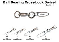JACKSON Ball Bearing Cross-Lock Swivel #1