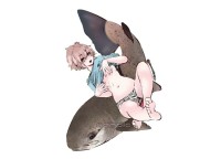 J-LIKE PRODUCT Fish Art Sticker #Ito