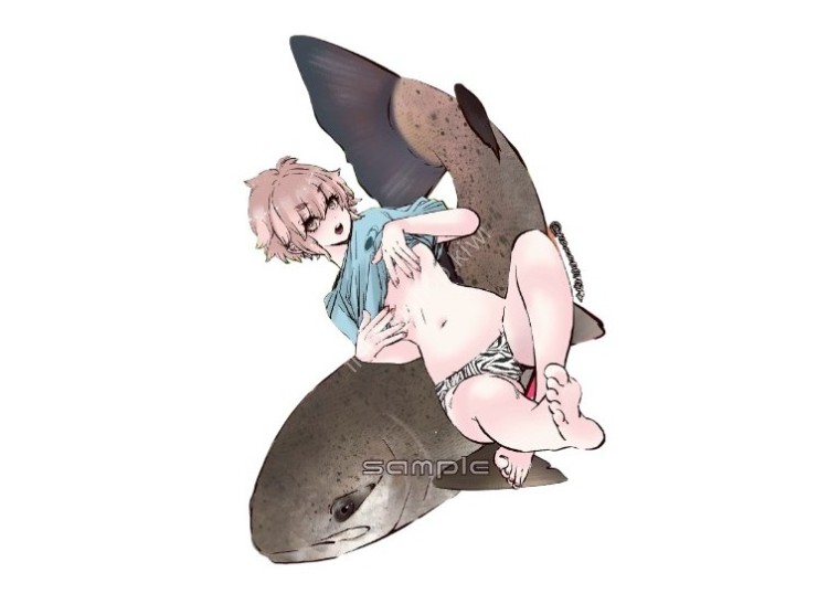 J-LIKE PRODUCT Fish Art Sticker #Ito