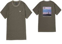 DAIWA DE-6923 Photo Print T-Shirt Lake (Ash Olive) 2XL