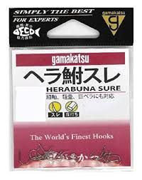 GAMAKATSU Herabuna Sure Rose [Brown] #3 (18pcs)