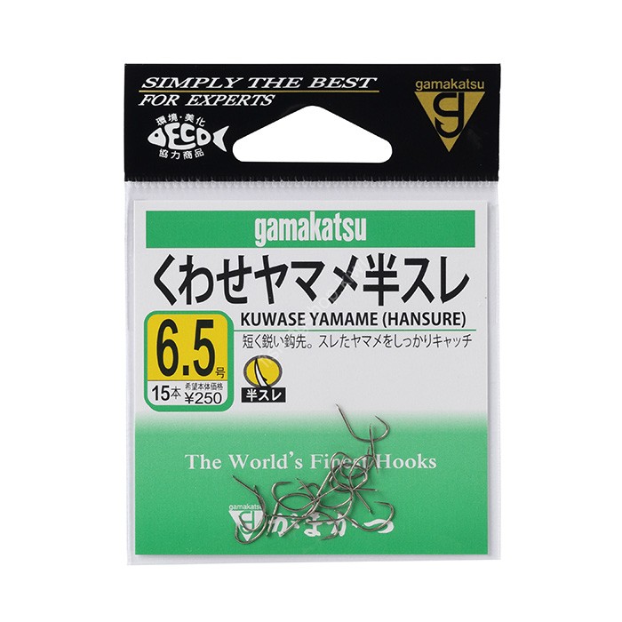 GAMAKATSU Rose Kuwase Trout Half Thread Brown 6