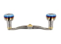LIVRE FullComp Crank for Daiwa 120 Left #Titanium/Gold